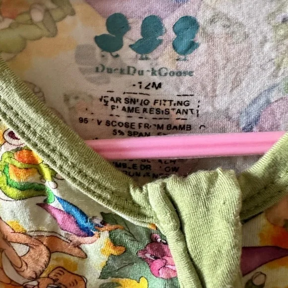 Duckduckgoose Bamboo Footie 6-12 - Picture 4 of 4